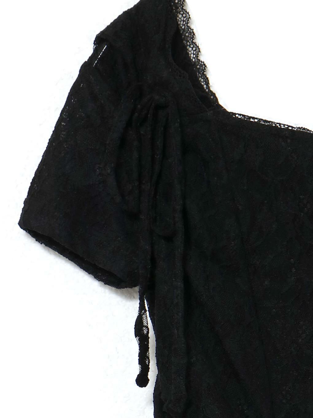 【BUBBLES】レースフーディートップス