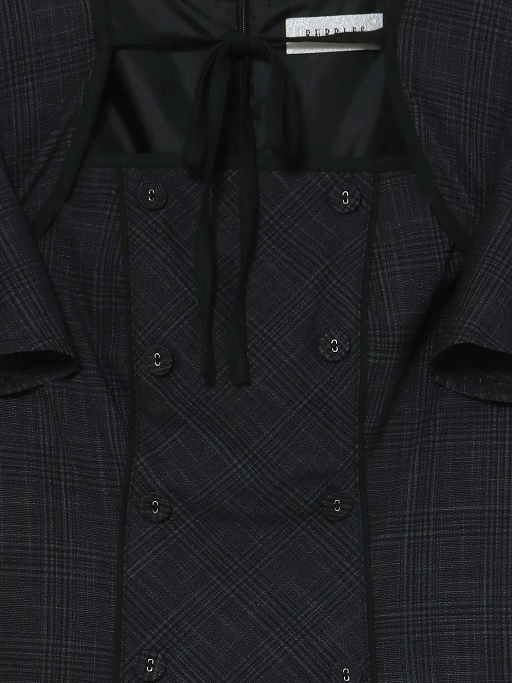 【BUBBLES】フレアティアードワンピース