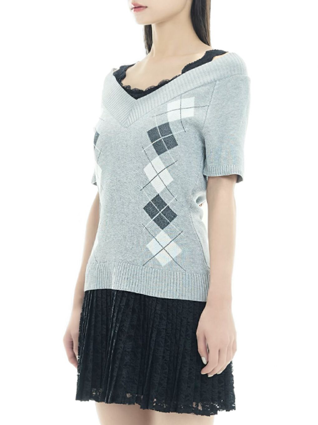 【BUBBLES】レイヤードプリーツワンピース