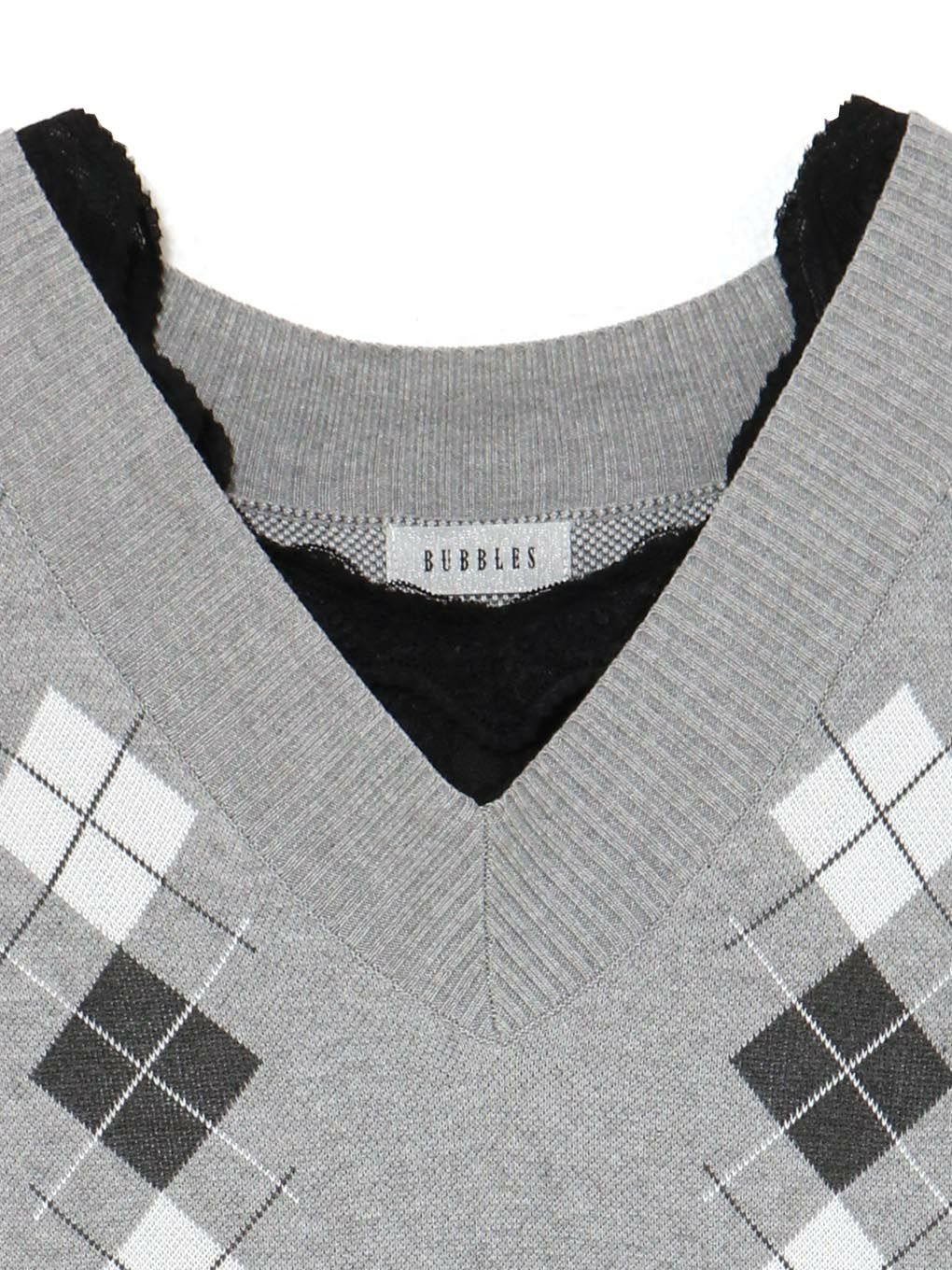 【BUBBLES】レイヤードプリーツワンピース