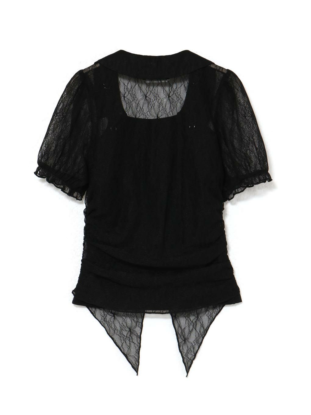 【BUBBLES】リボンレースブラウス