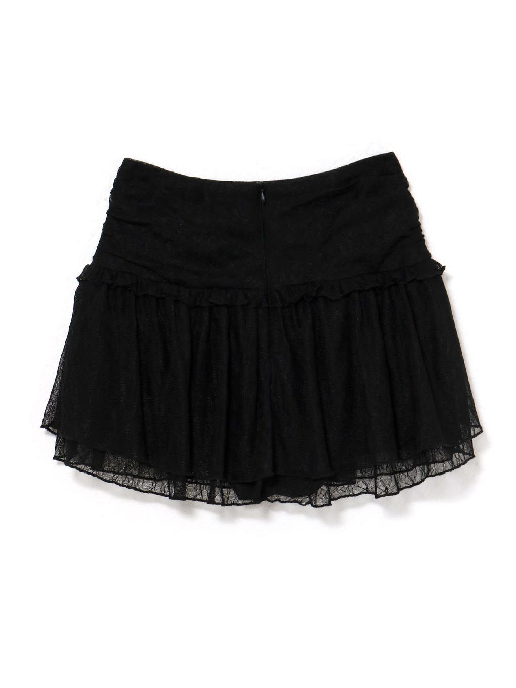 【BUBBLES】ギャザーフレアレーススカパン