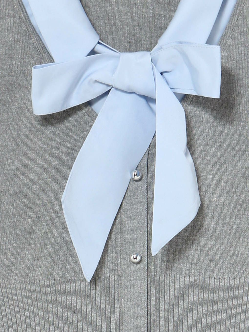 【BUBBLES】リボンシャツトップス