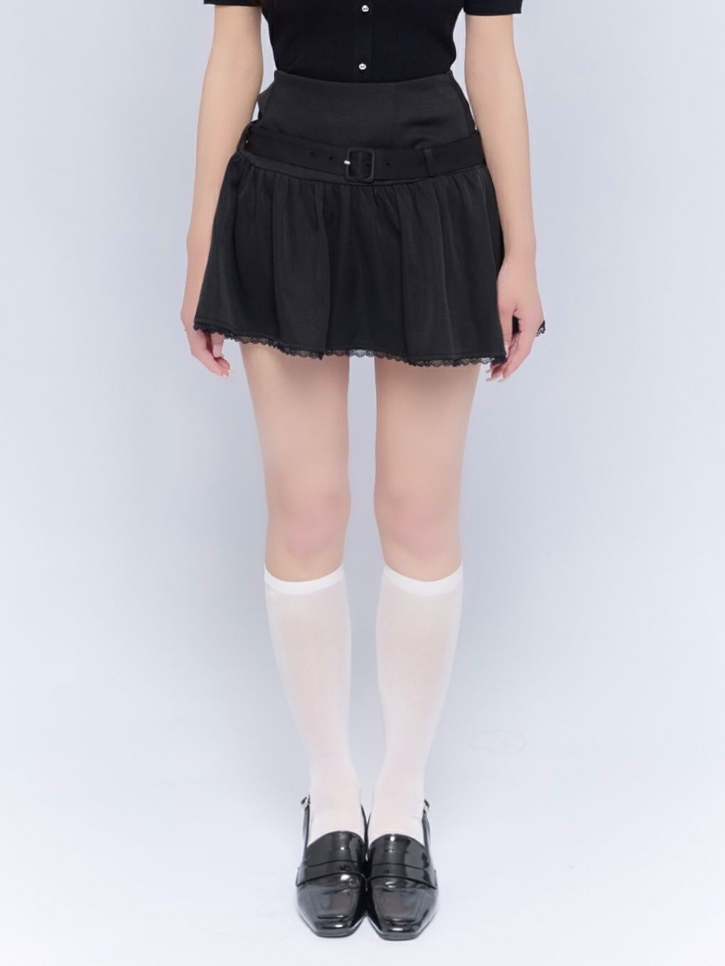 【BUBBLES】ベルトフレアスカパン