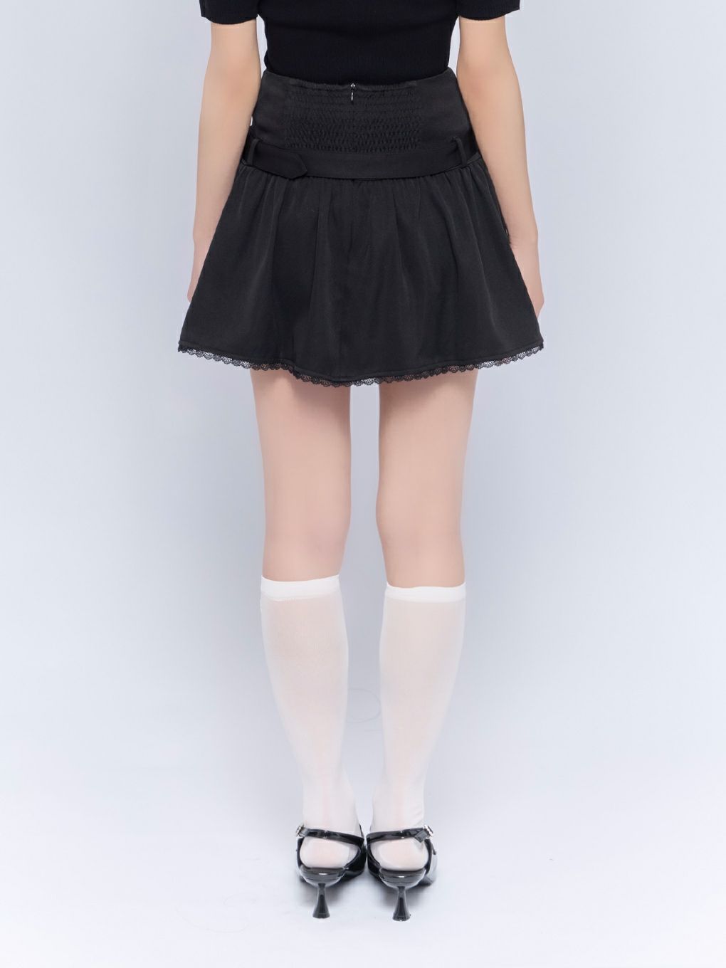 【BUBBLES】ベルトフレアスカパン