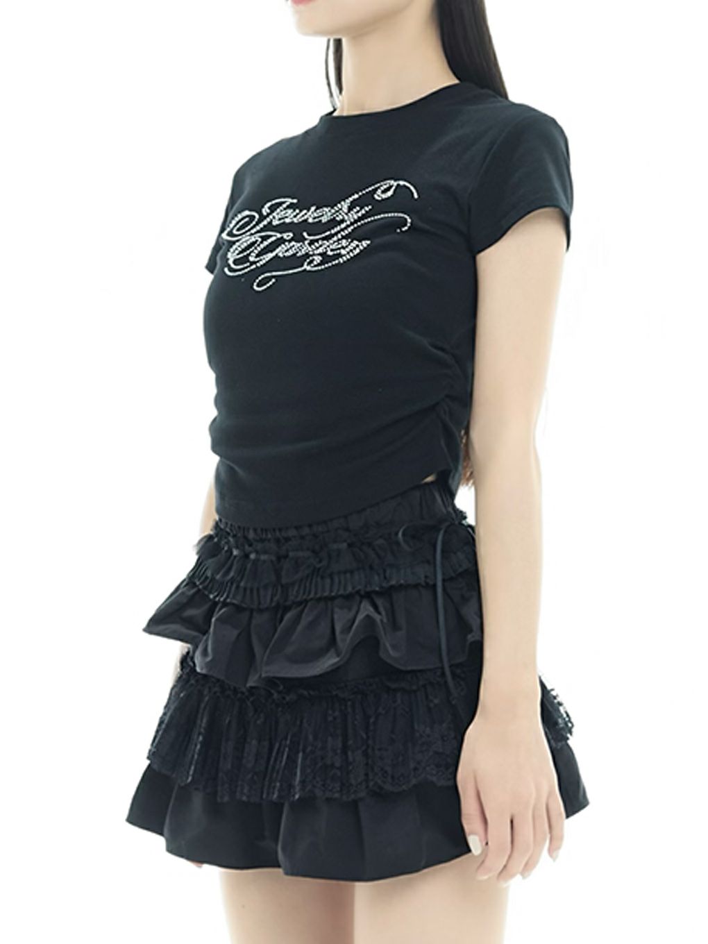 【BUBBLES】ビジューミニTEE