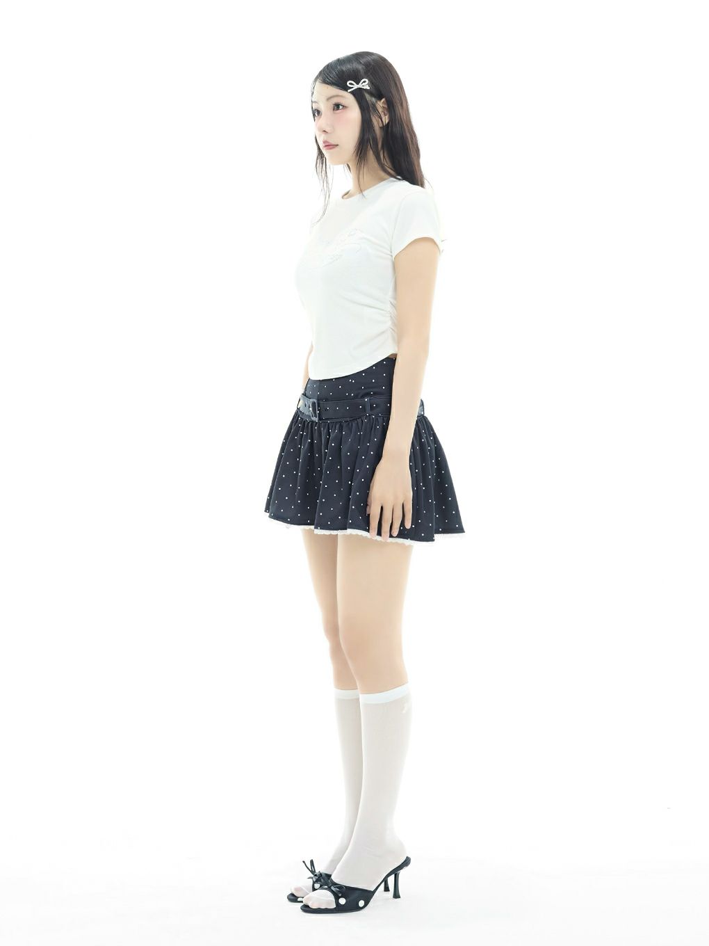 【BUBBLES】ビジューミニTEE