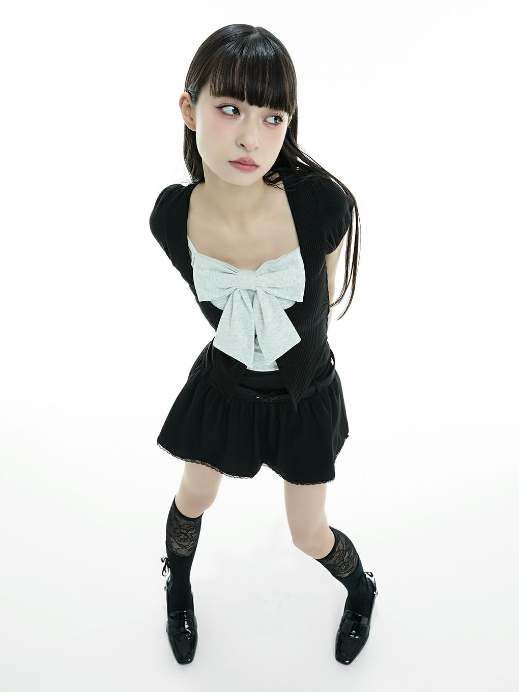 【BUBBLES】コケットリボンアンサンブル