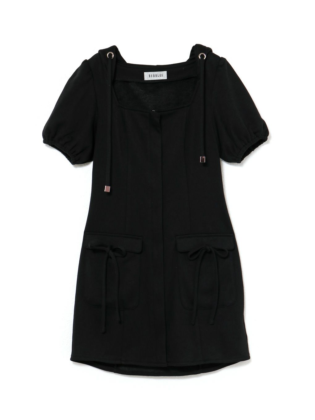 【BUBBLES】スウェットフーディーワンピース