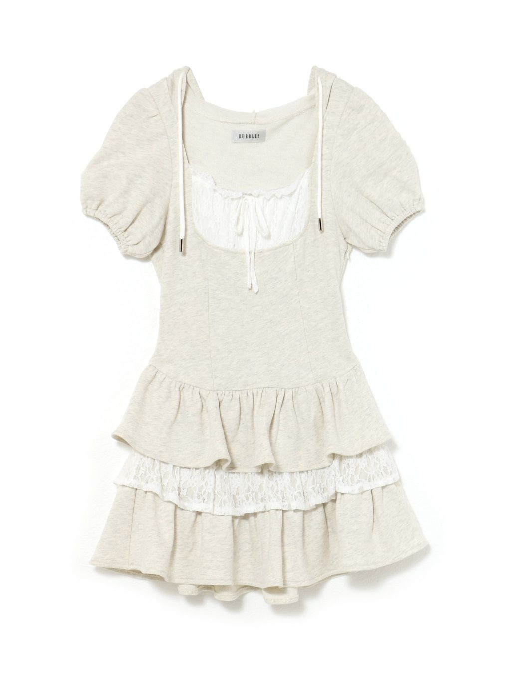 【BUBBLES】ガーリースウェットワンピース