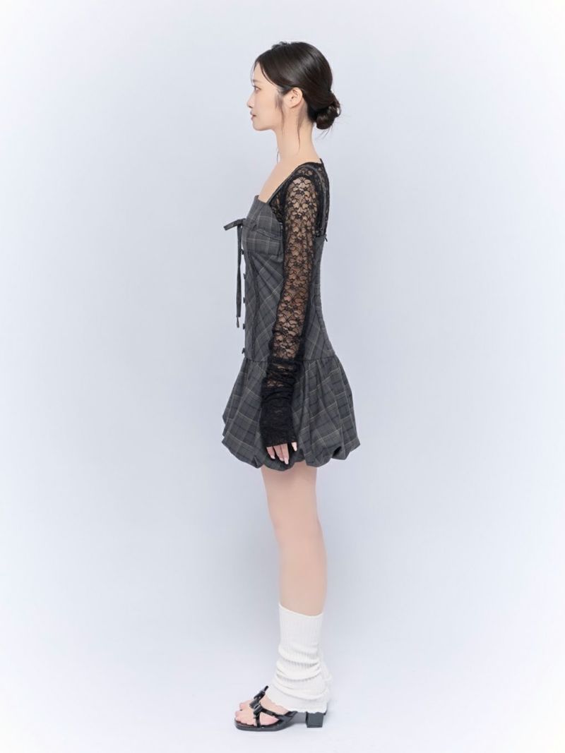 BUBBLES】リボンバルーンワンピース | sparkling mall online store