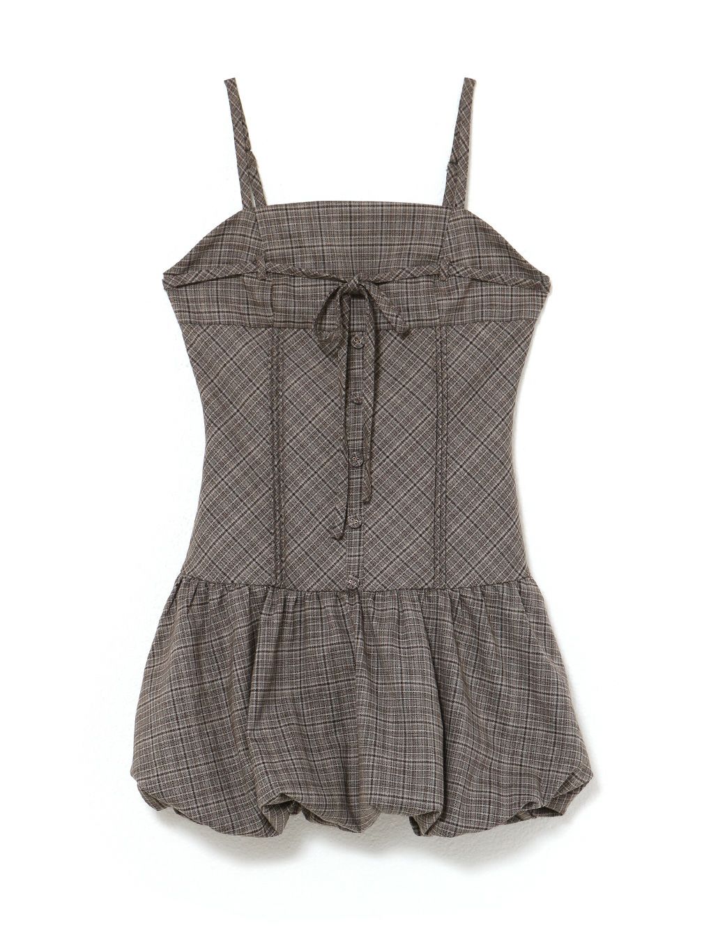 【BUBBLES】リボンバルーンワンピース