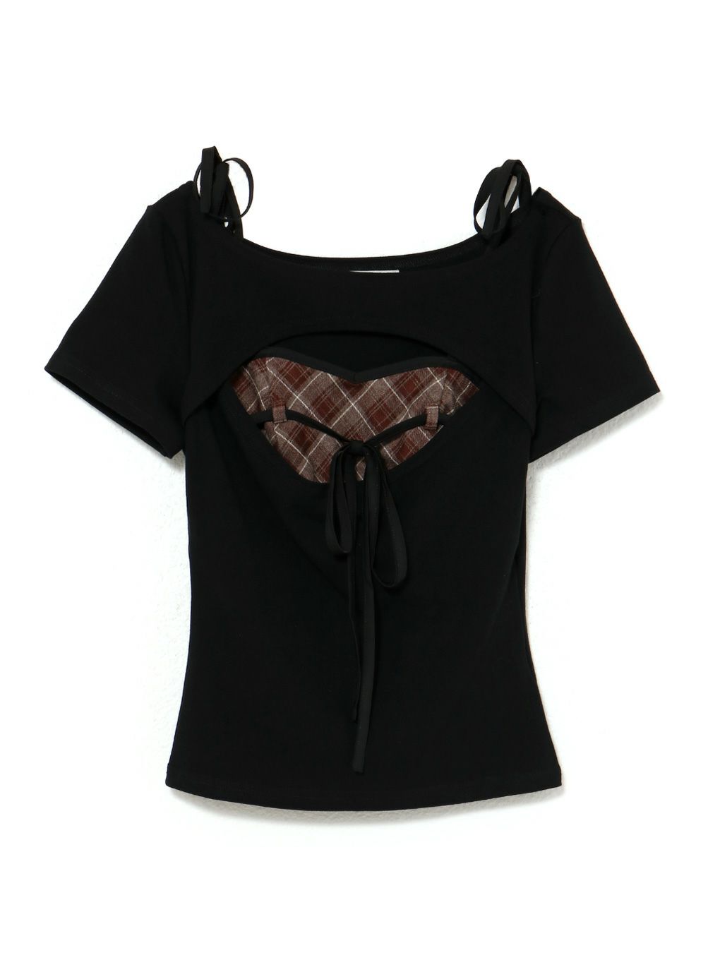 【BUBBLES】レイヤードリボントップス