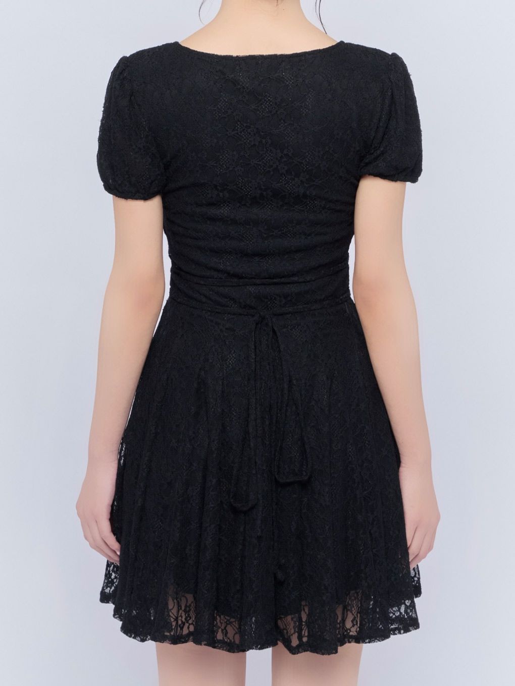 【BUBBLES】レースフレアワンピース