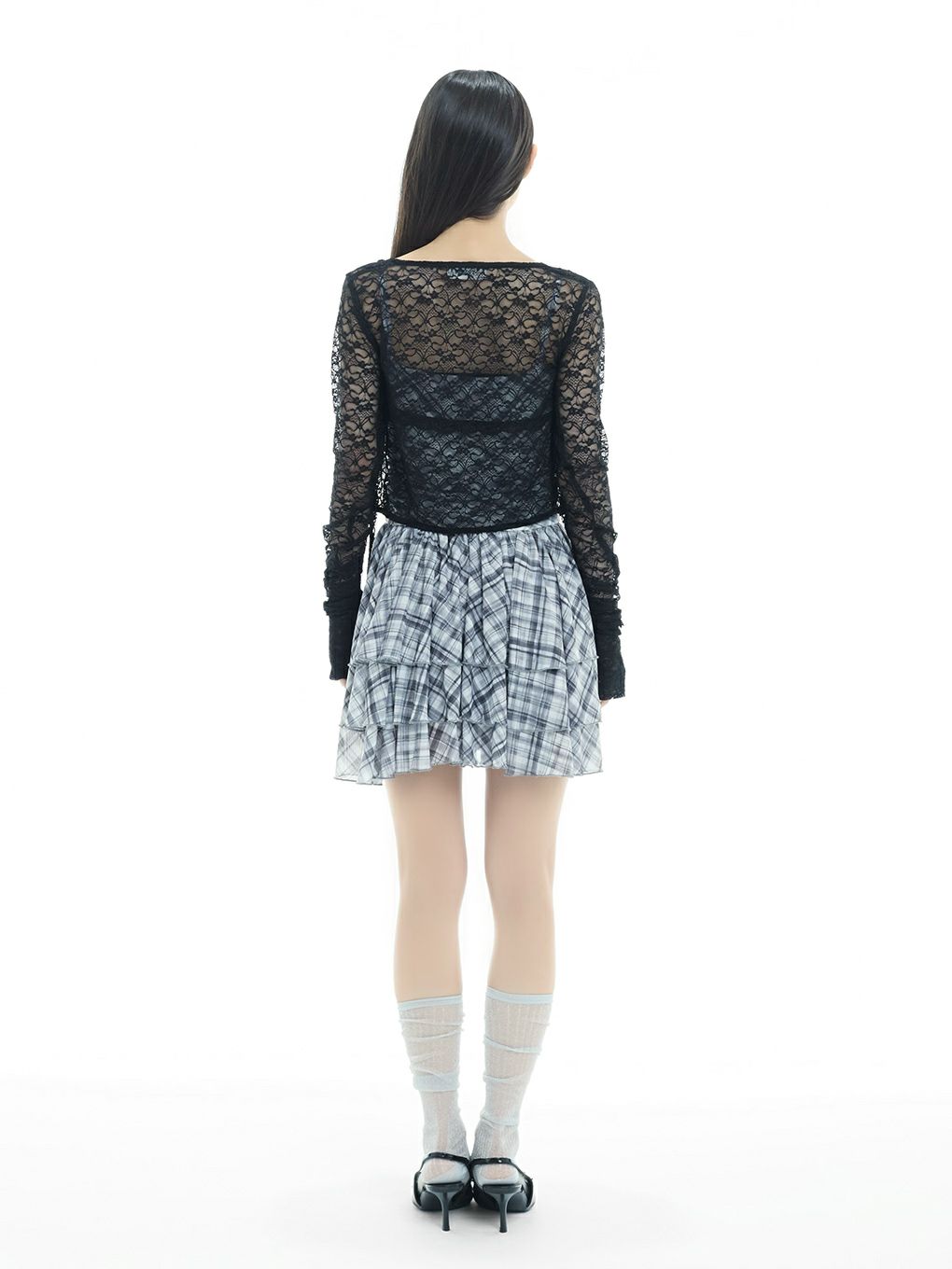 【BUBBLES】チュールキャミワンピース