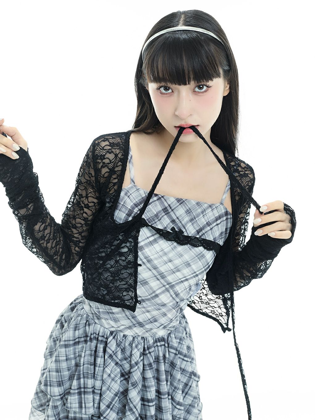 【BUBBLES】チュールキャミワンピース