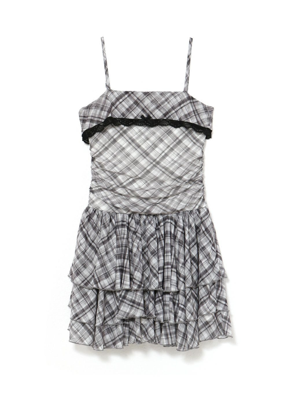 【BUBBLES】チュールキャミワンピース