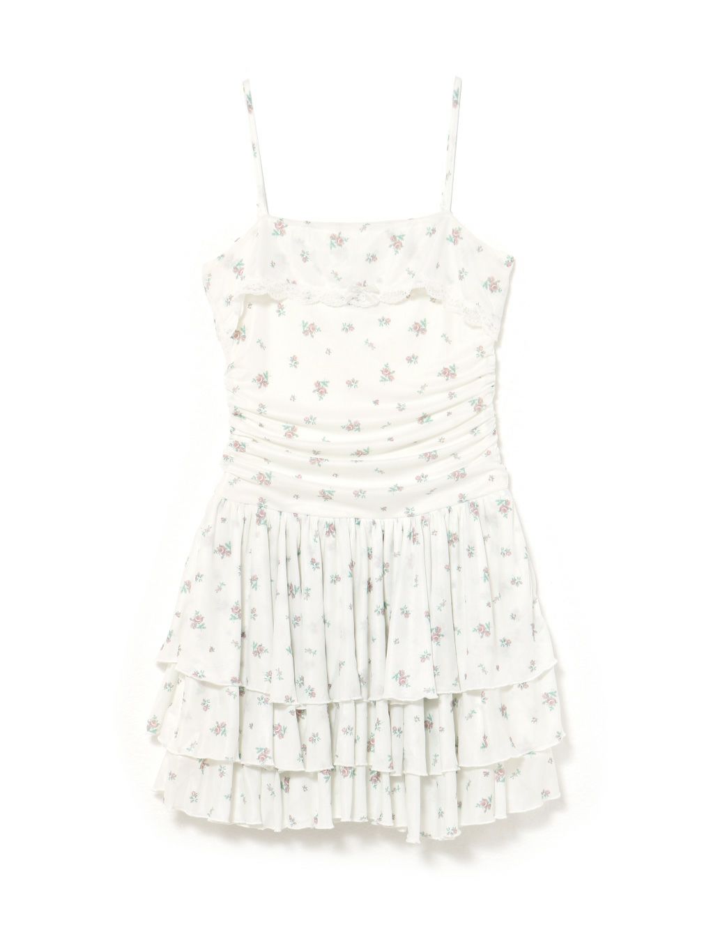 【BUBBLES】チュールキャミワンピース