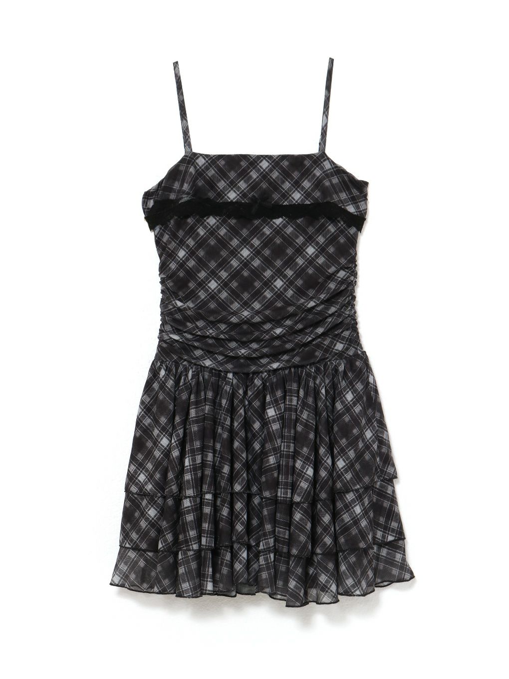 【BUBBLES】チュールキャミワンピース