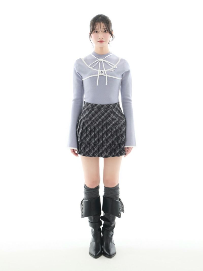 BUBBLES プリーツティアードスカパン BUBBLES】プリーツティアードスカパン | sparkling mall online store