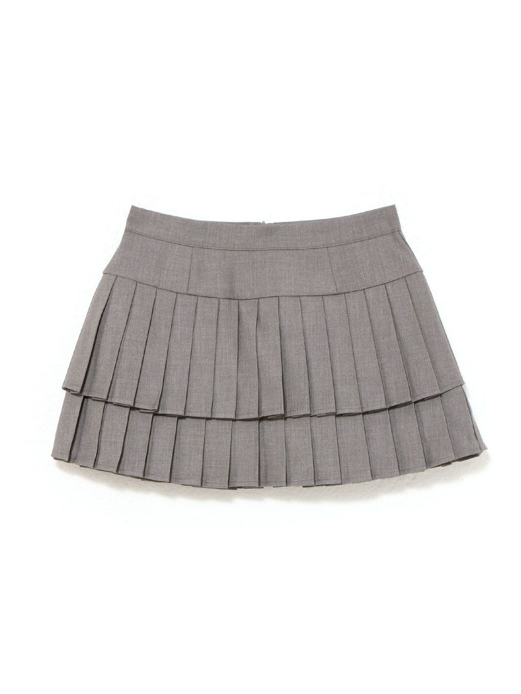 【BUBBLES】プリーツティアードスカパン