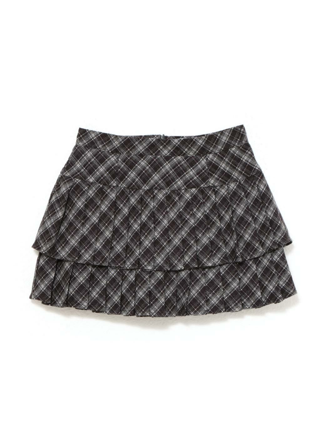 【BUBBLES】プリーツティアードスカパン