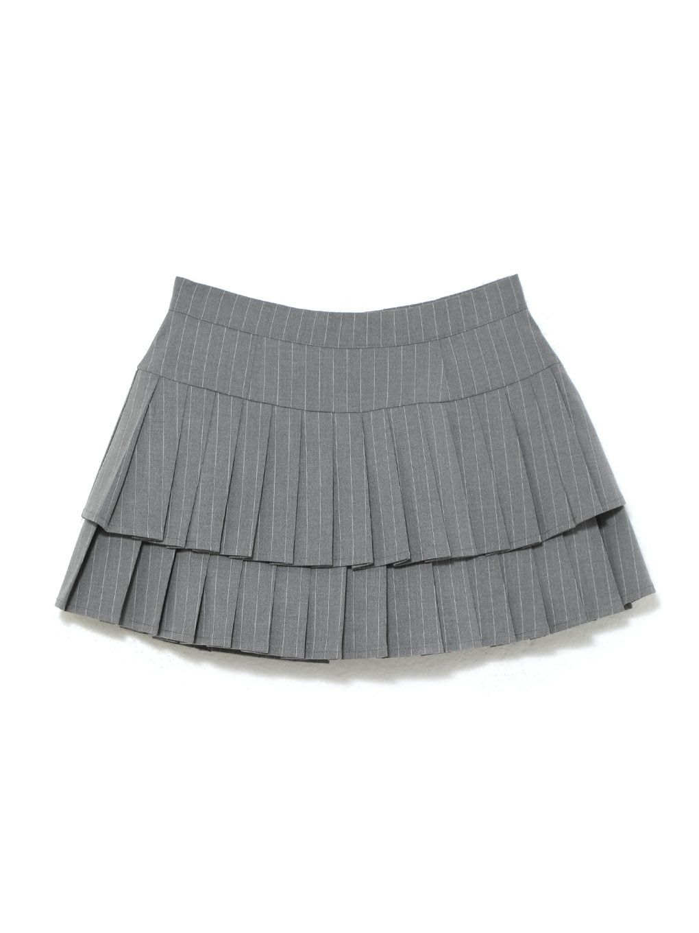 【BUBBLES】プリーツティアードスカパン