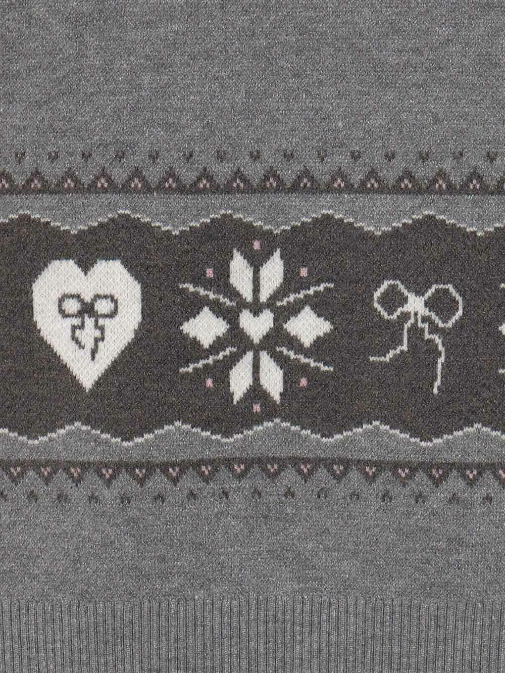 【BUBBLES】ノルディックアンサンブルワンピース