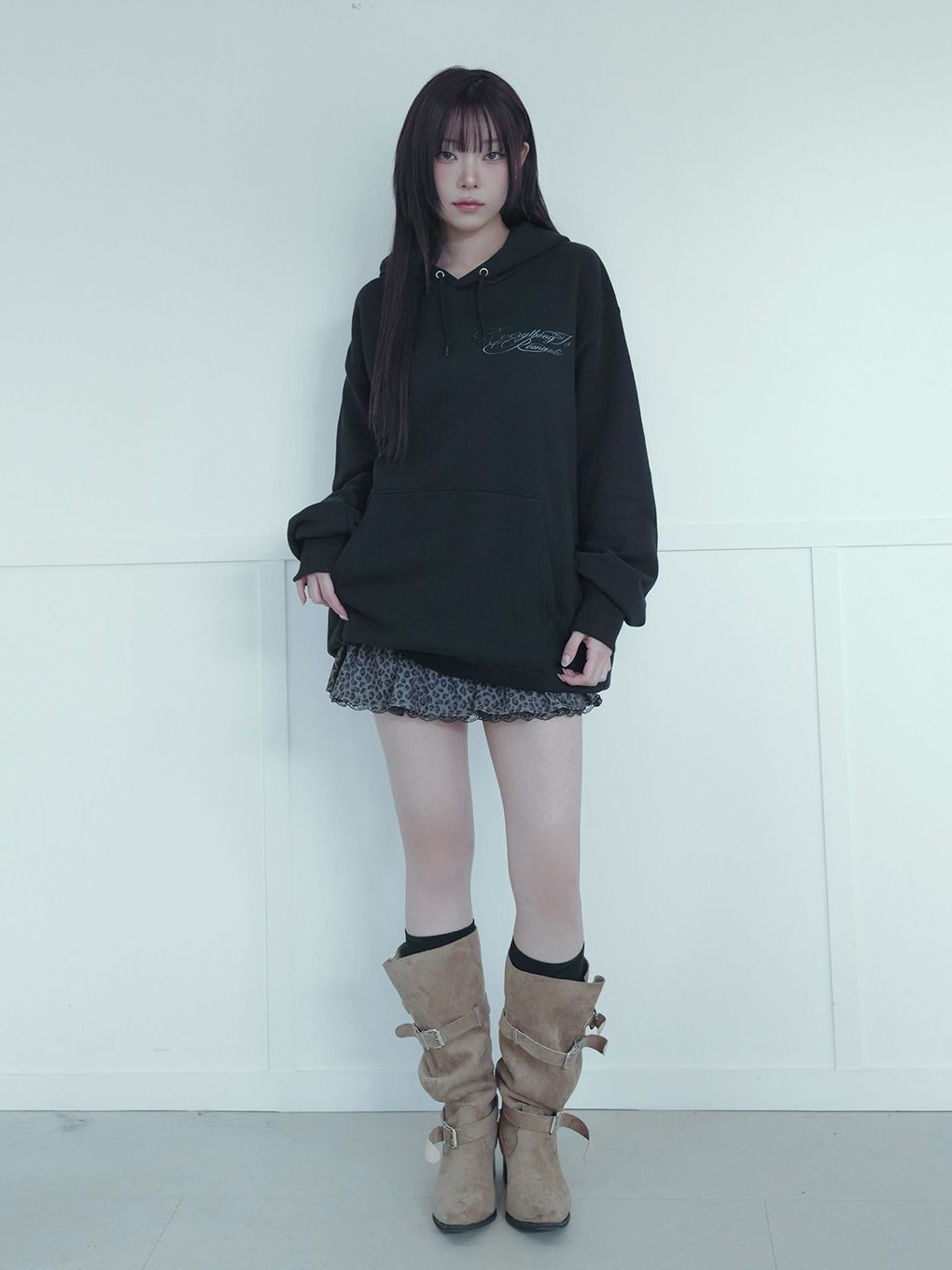 【BUBBLES】ハートグラフィックフーディ