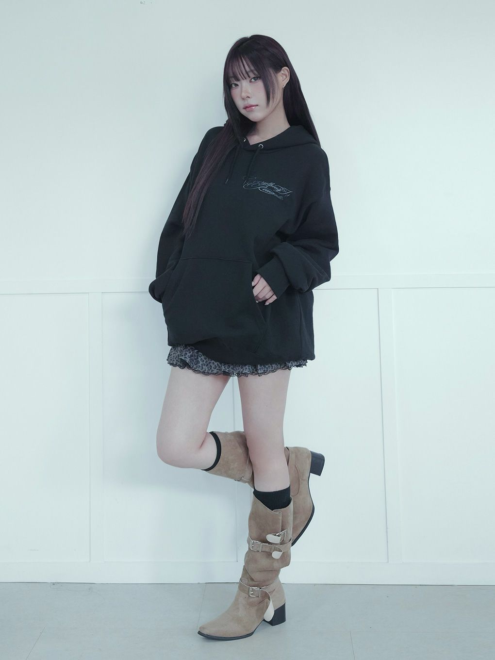 【BUBBLES】ハートグラフィックフーディ