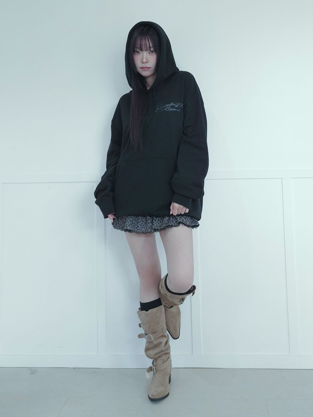 【BUBBLES】ハートグラフィックフーディ