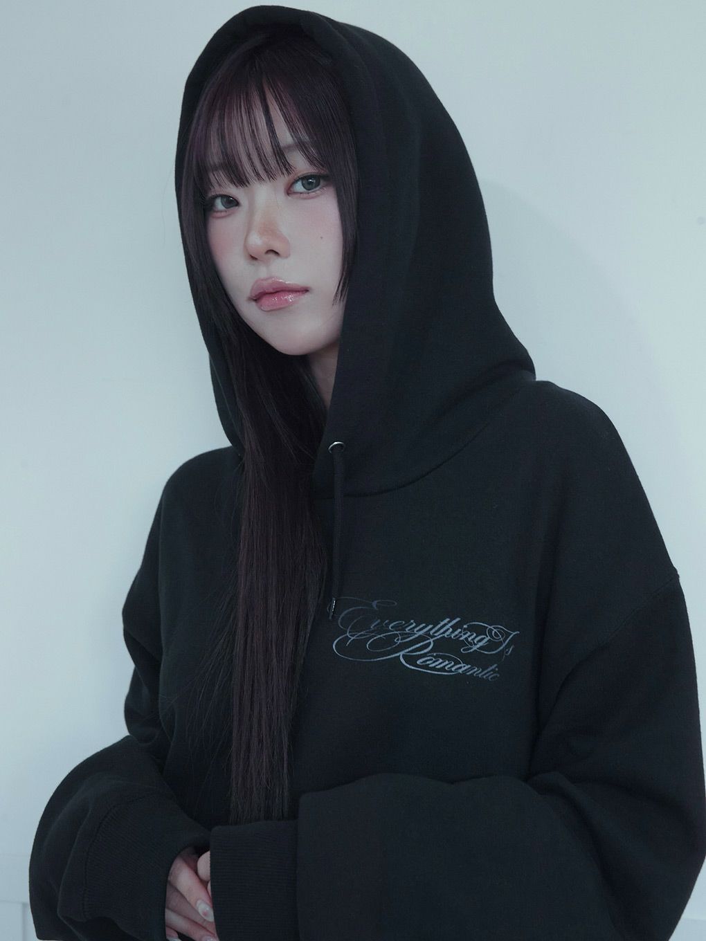 【BUBBLES】ハートグラフィックフーディ