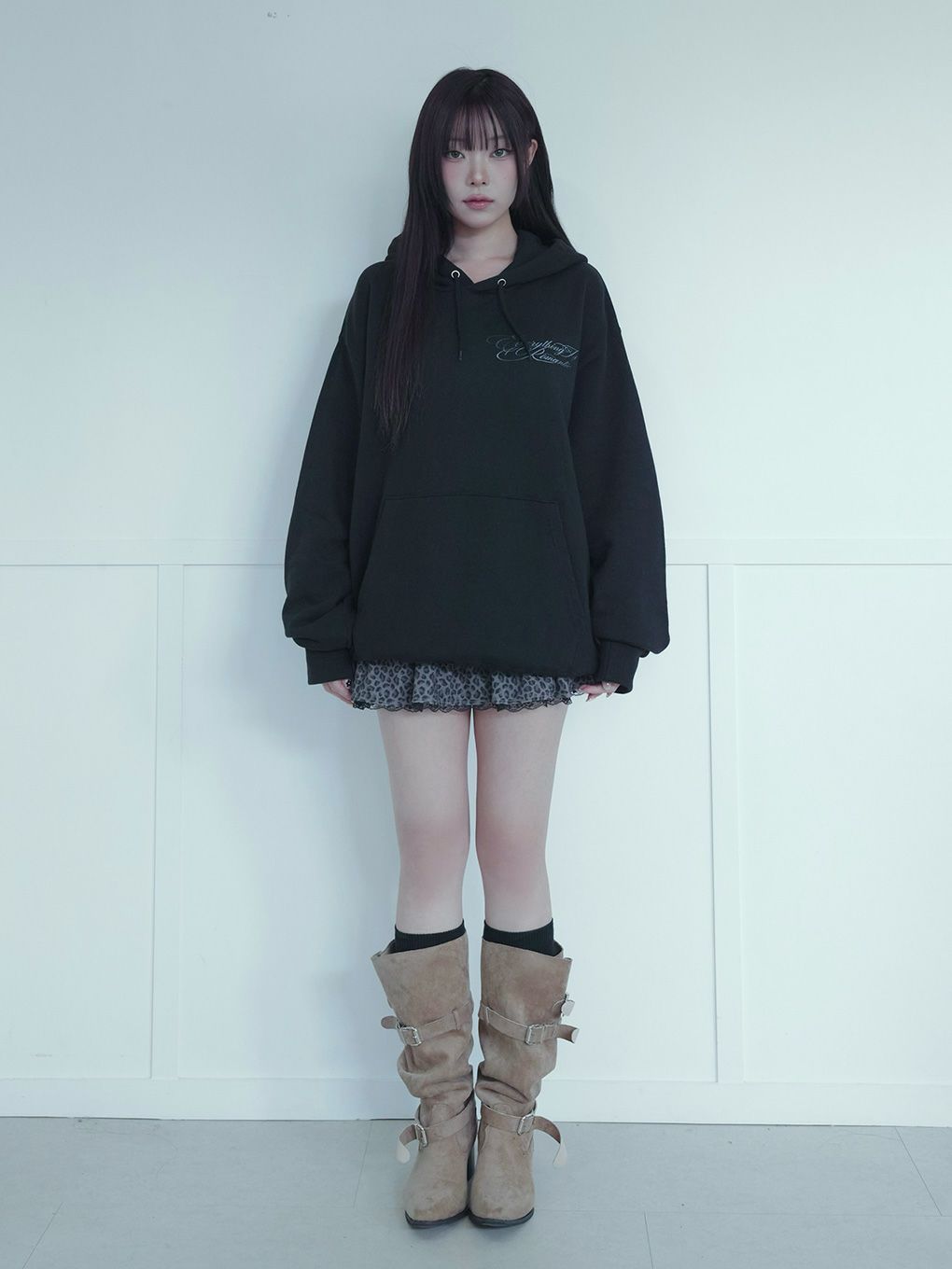 【BUBBLES】ハートグラフィックフーディ