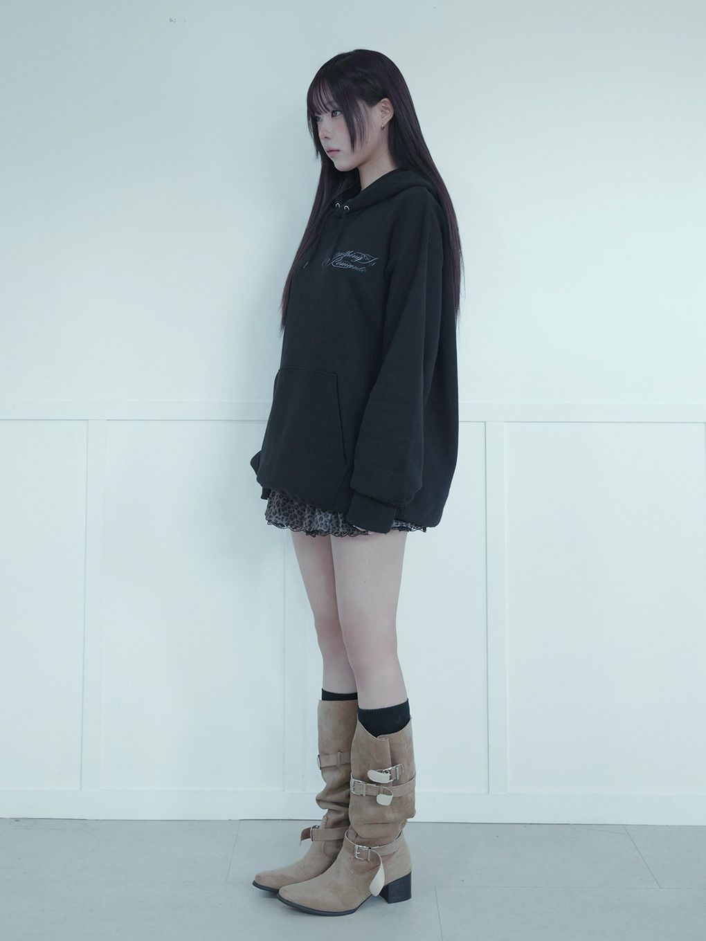 【BUBBLES】ハートグラフィックフーディ