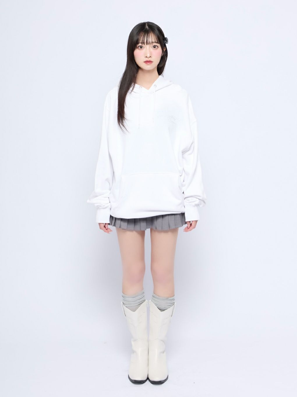 【BUBBLES】ハートグラフィックフーディ