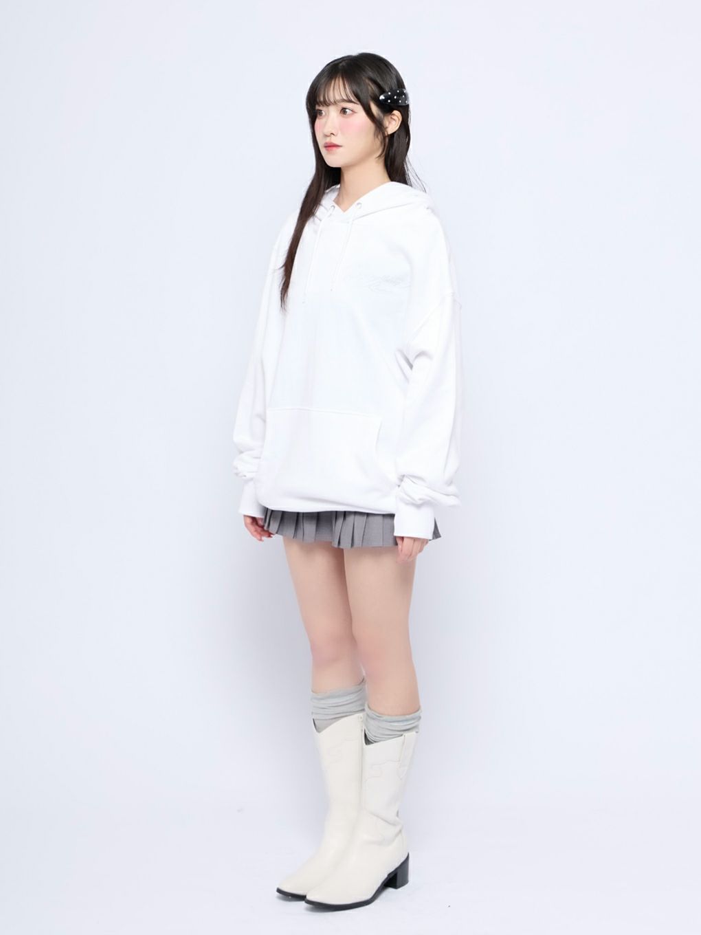 【BUBBLES】ハートグラフィックフーディ