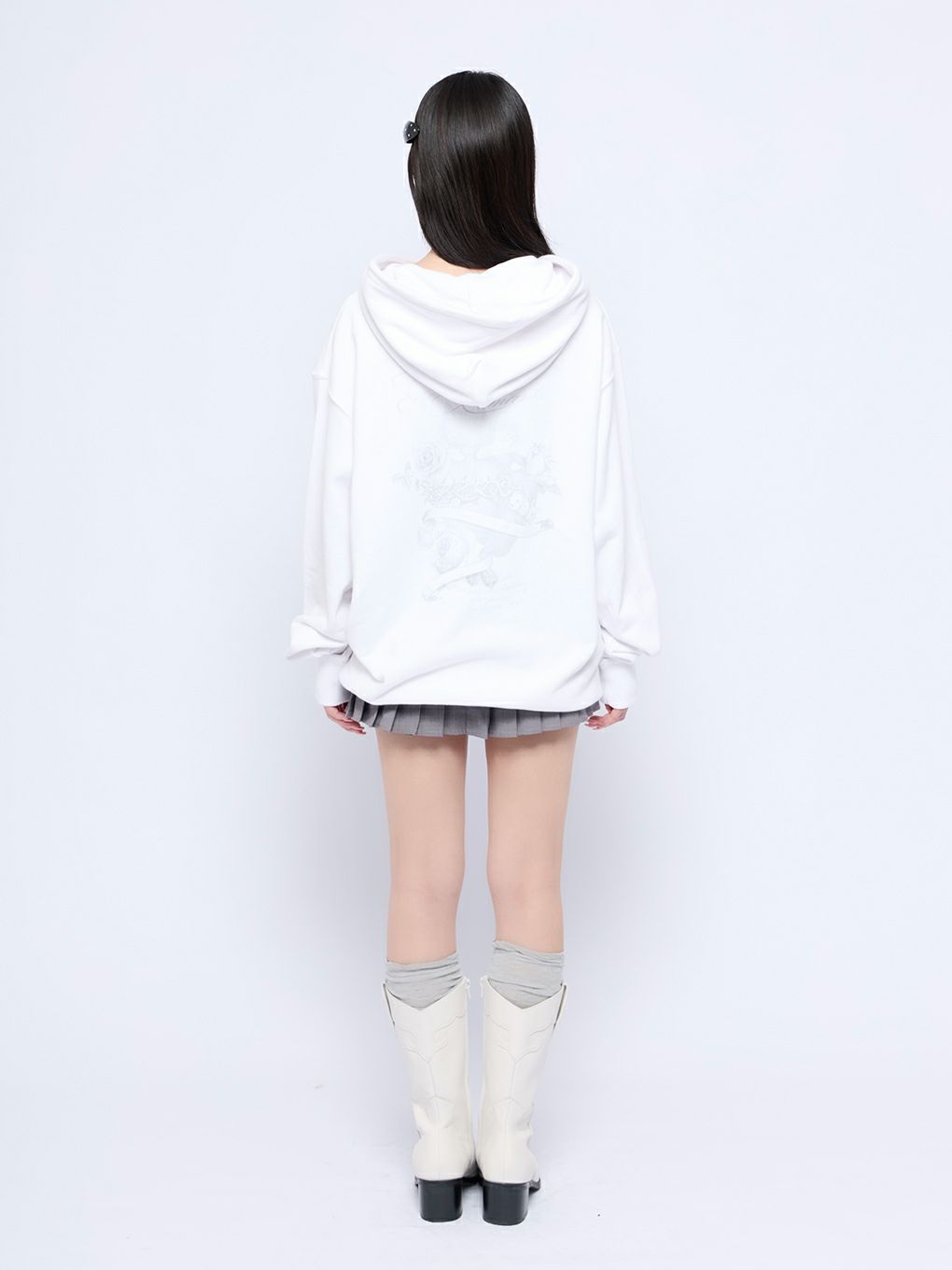 【BUBBLES】ハートグラフィックフーディ