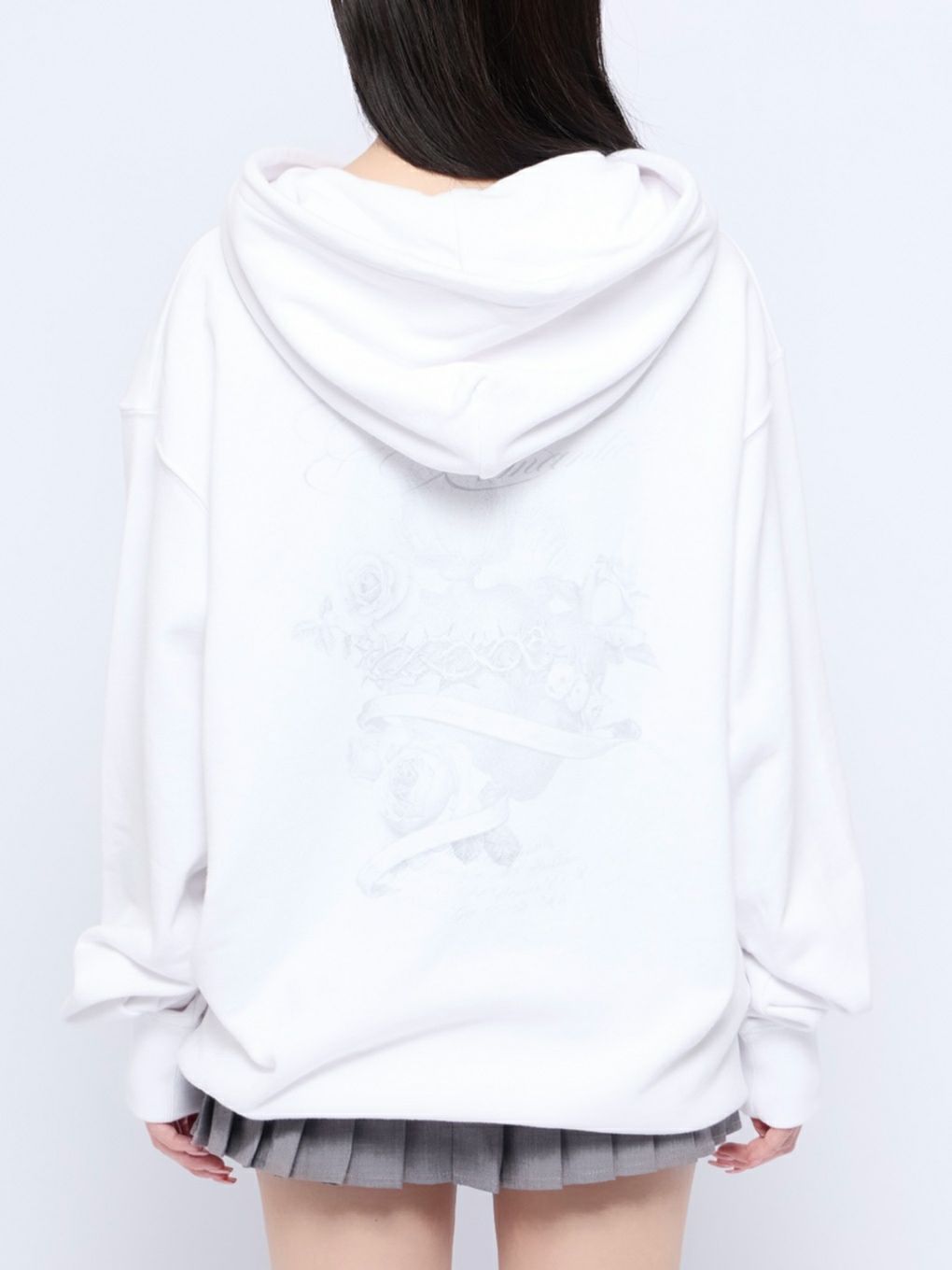 【BUBBLES】ハートグラフィックフーディ