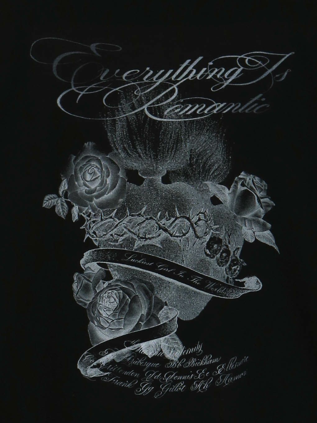 【BUBBLES】ハートグラフィックフーディ