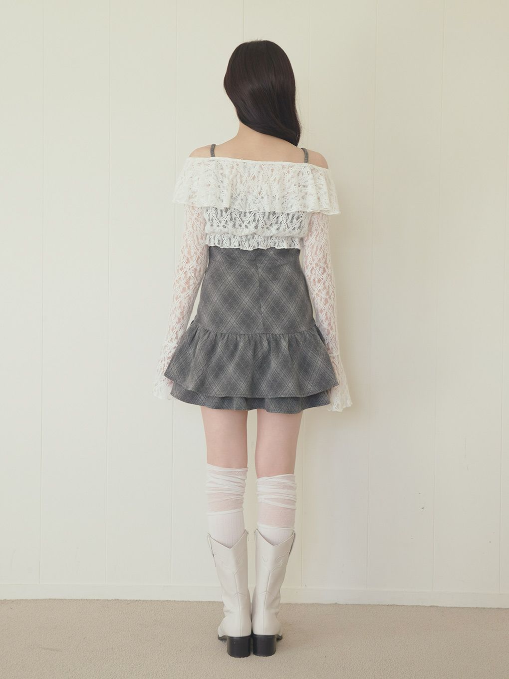 【BUBBLES】レースアンサンブルワンピース