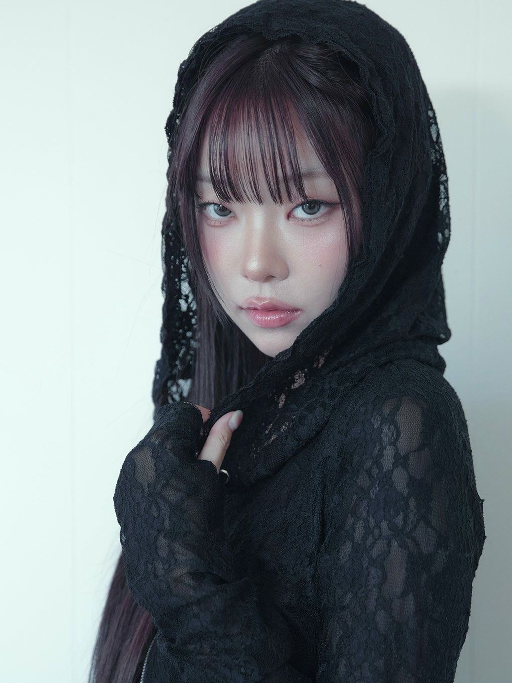 【BUBBLES】レースフーディートップス