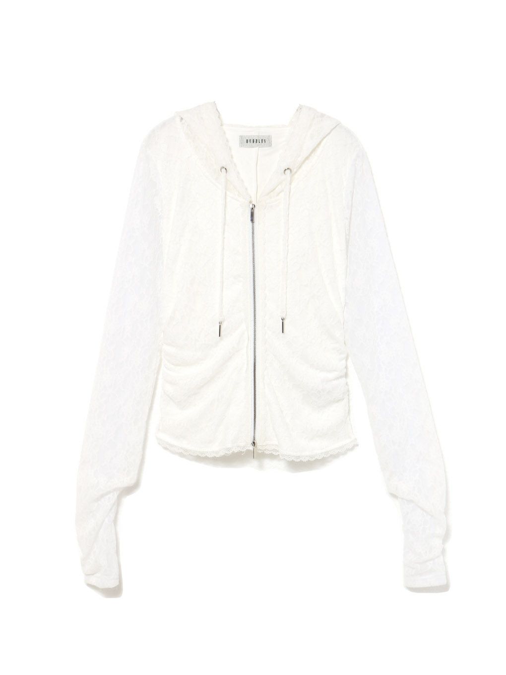 【BUBBLES】レースフーディートップス