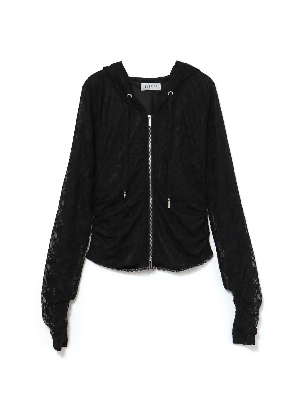 【BUBBLES】レースフーディートップス