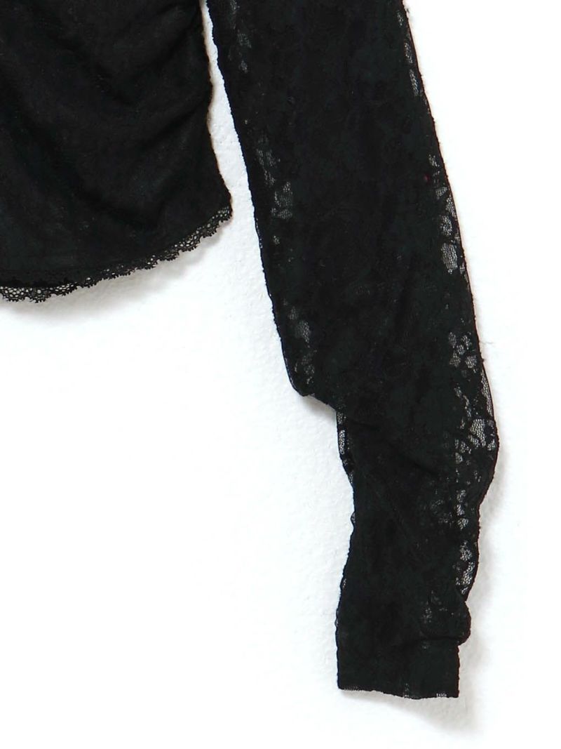 BUBBLES】レースフーディートップス | sparkling mall online store