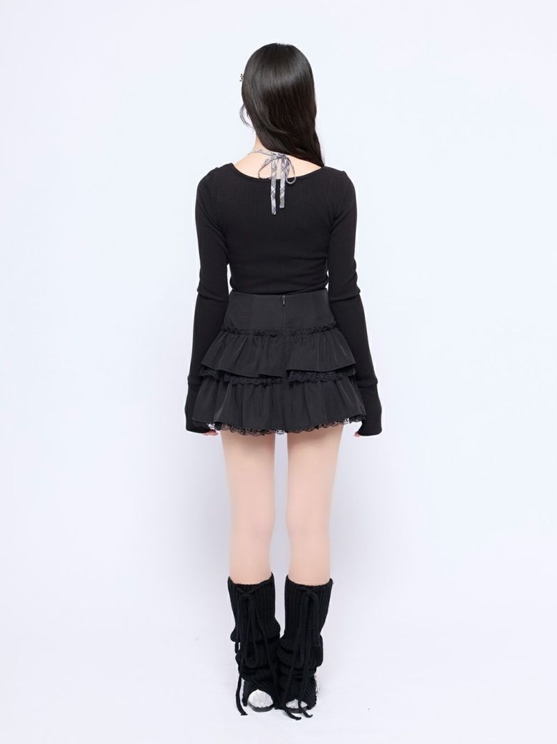 BUBBLES レイヤードトップス BUBBLES】レイヤードパターントップス | sparkling mall online