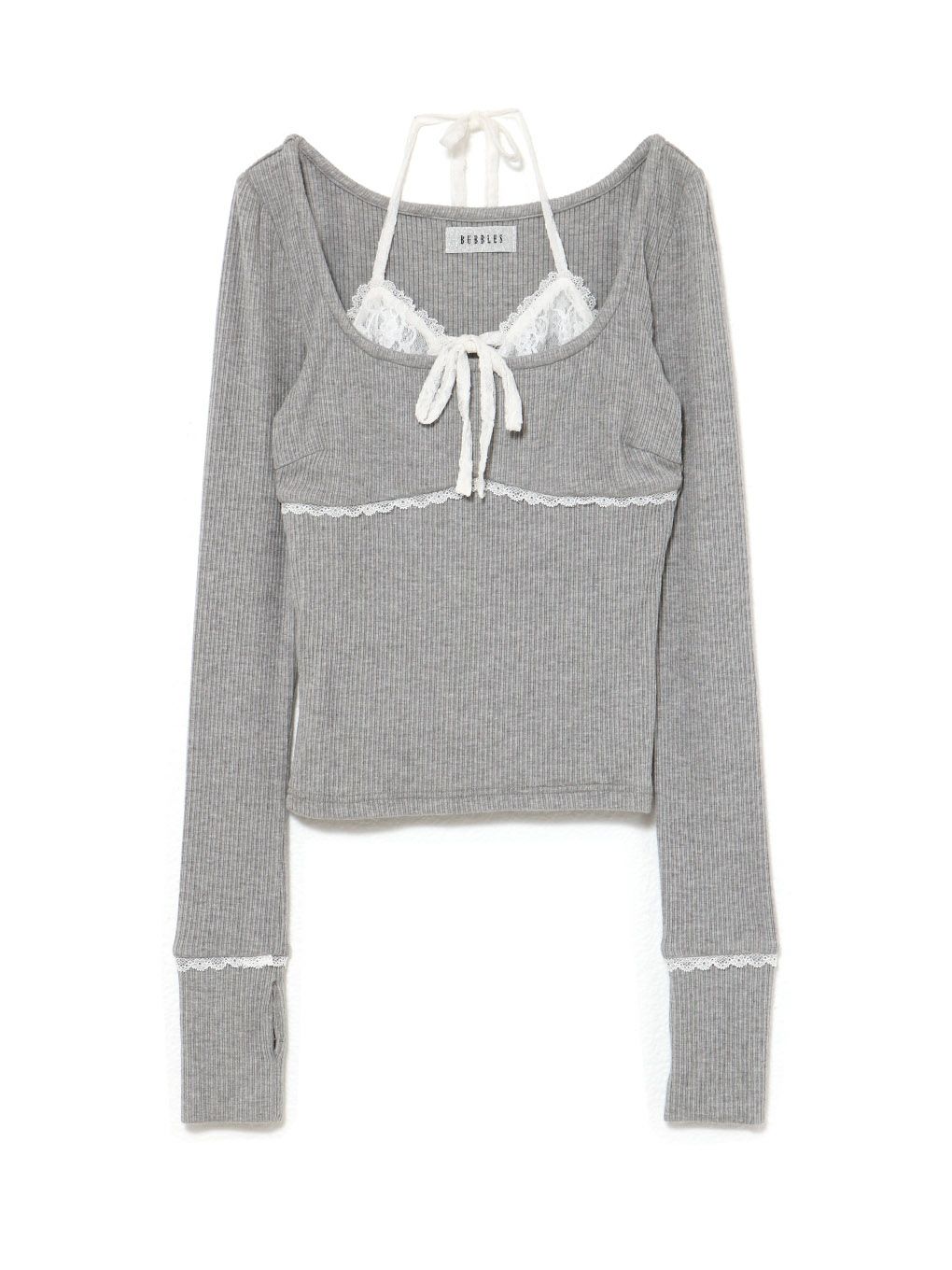 BUBBLES】レイヤードパターントップス | sparkling mall online store