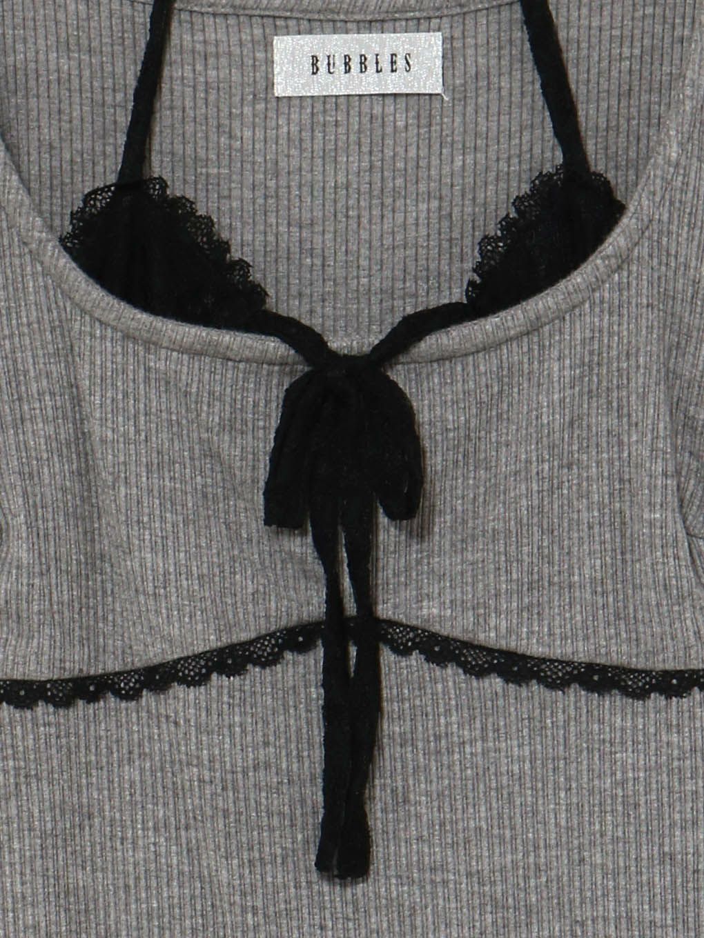 【BUBBLES】レイヤードパターントップス