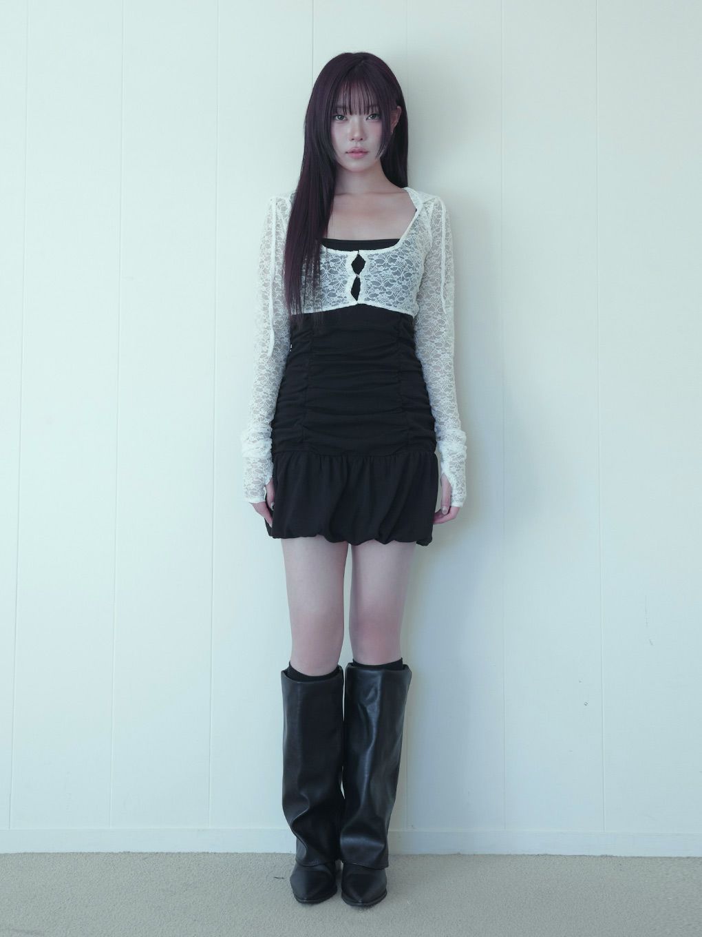 【BUBBLES】バルーンアンサンブルワンピース