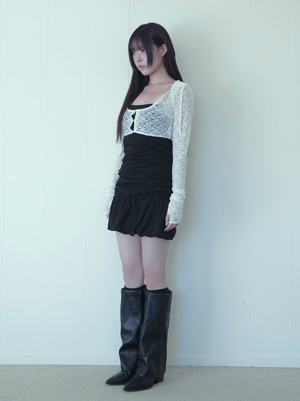 【BUBBLES】バルーンアンサンブルワンピース