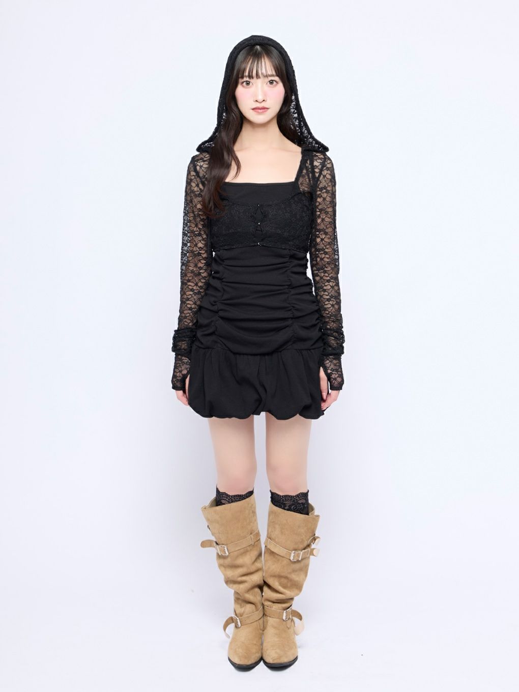 【BUBBLES】バルーンアンサンブルワンピース